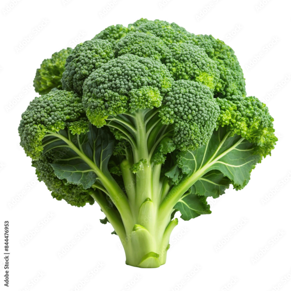 custom made wallpaper toronto digitalBroccoli leaf. isolated on transparent background.