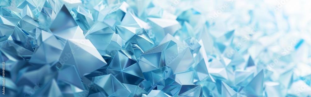 Modern White and Blue Geometric Angular Background Modern White and Blue Geometric Angular Background