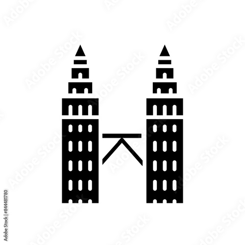 twin tower icon