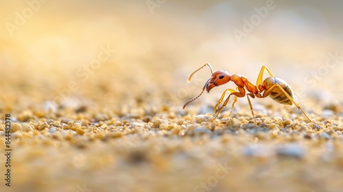 Ant with copy space 