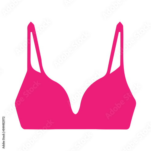 Underwear women's bra Logo Vector Illustration Template