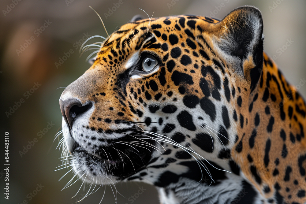 Obraz premium Close-up of a leopard