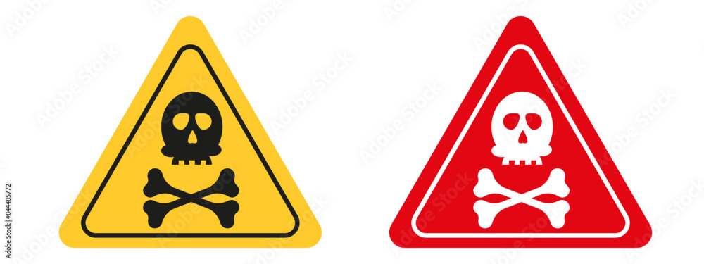 Toxic Hazard Safety Sign Promote Awareness in Hazardous Material Areas Toxic Hazard Safety Sign Promote Awareness in Hazardous Material Areas
