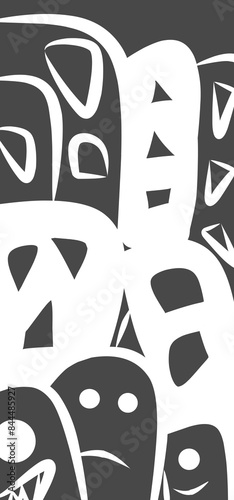 black and white background