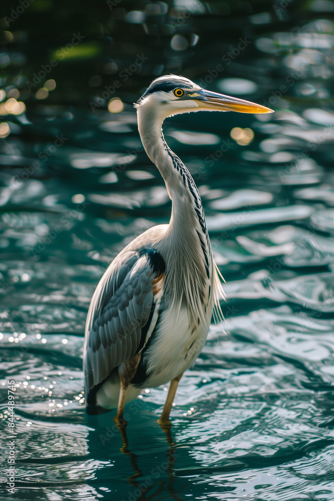 Fototapeta premium great blue heron
