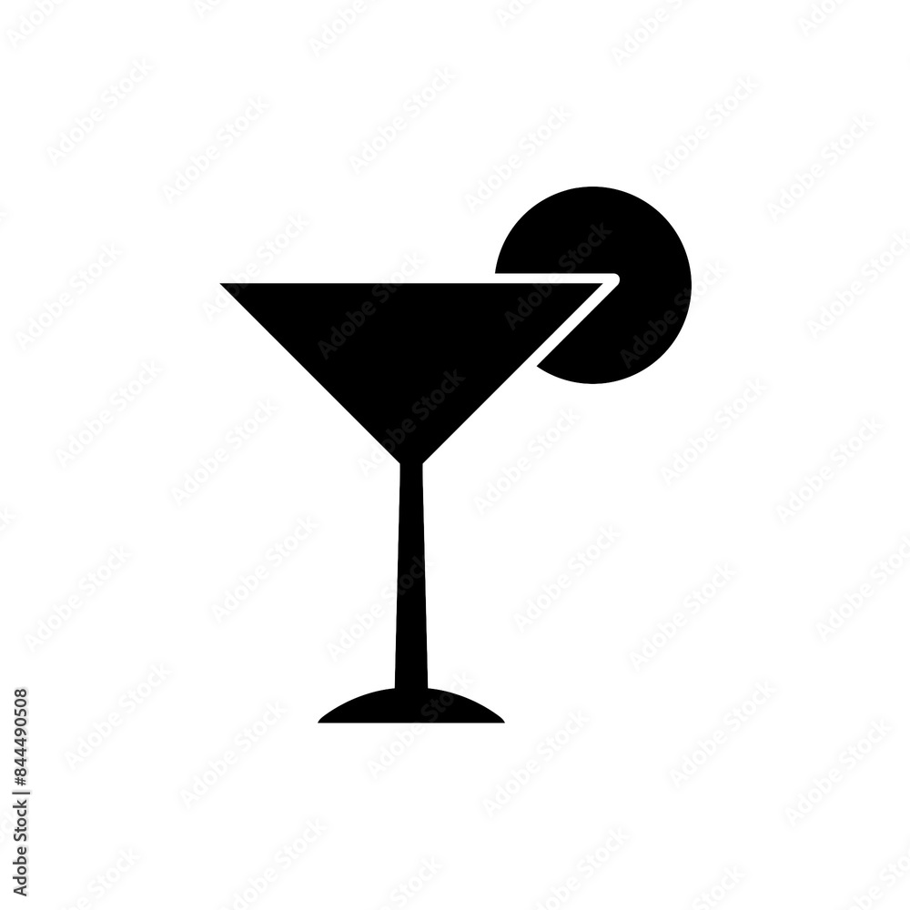 Juice glass icon with simple and modern design Juice glass icon with simple and modern design