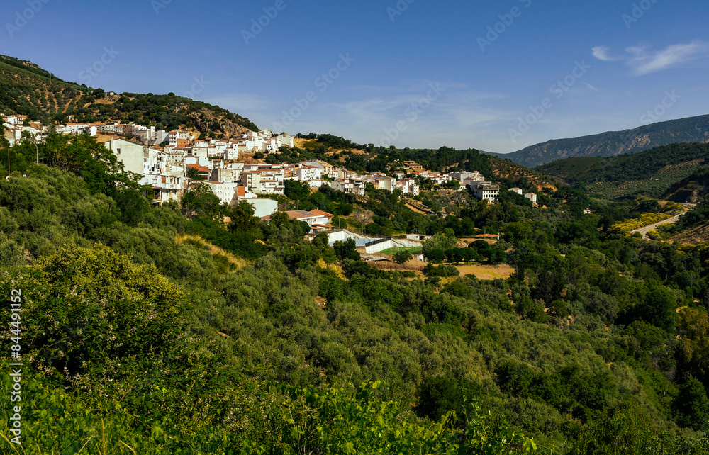 Fuencaliente, a beautiful village built on the edge of the mountains, where you can breathe fresh air, Ciudad Real province, Spain Fuencaliente, a beautiful village built on the edge of the mountains, where you can breathe fresh air, Ciudad Real province, Spain