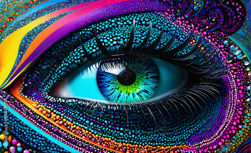 psychedelic anthropomorphic allusions