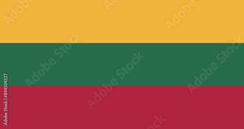 Free Download Illustration of the Lithuania national flag - GFXLoad