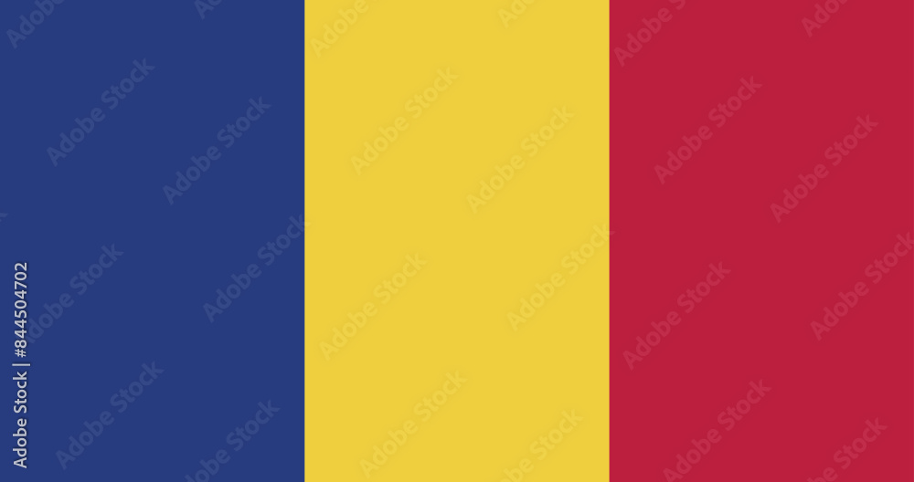 Illustration of the Romania national flag Illustration of the Romania national flag