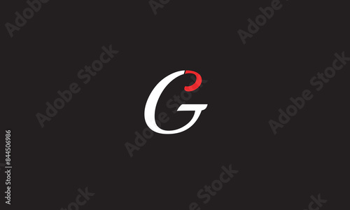 G, GG , G  Abstract Letters Logo Monogram © saba