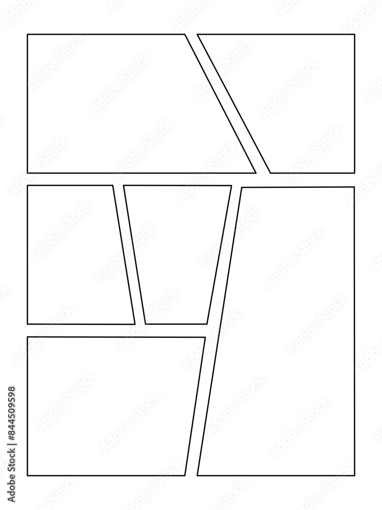 Comic or Manga background, pop art backdrops in frames and panel for mangaka or comic artists Comic or Manga background, pop art backdrops in frames and panel for mangaka or comic artists
