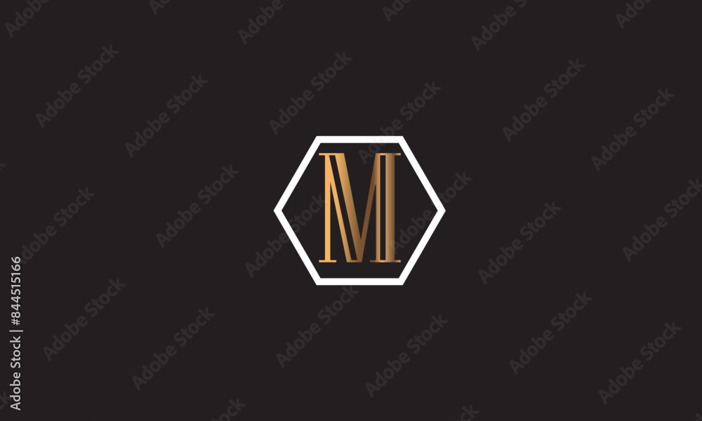 M, MM, M Abstract Letters Logo Monogram M, MM, M Abstract Letters Logo Monogram