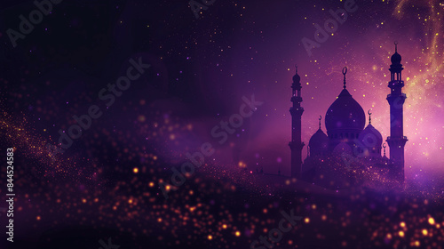 Eid Mubarak celebration banner design