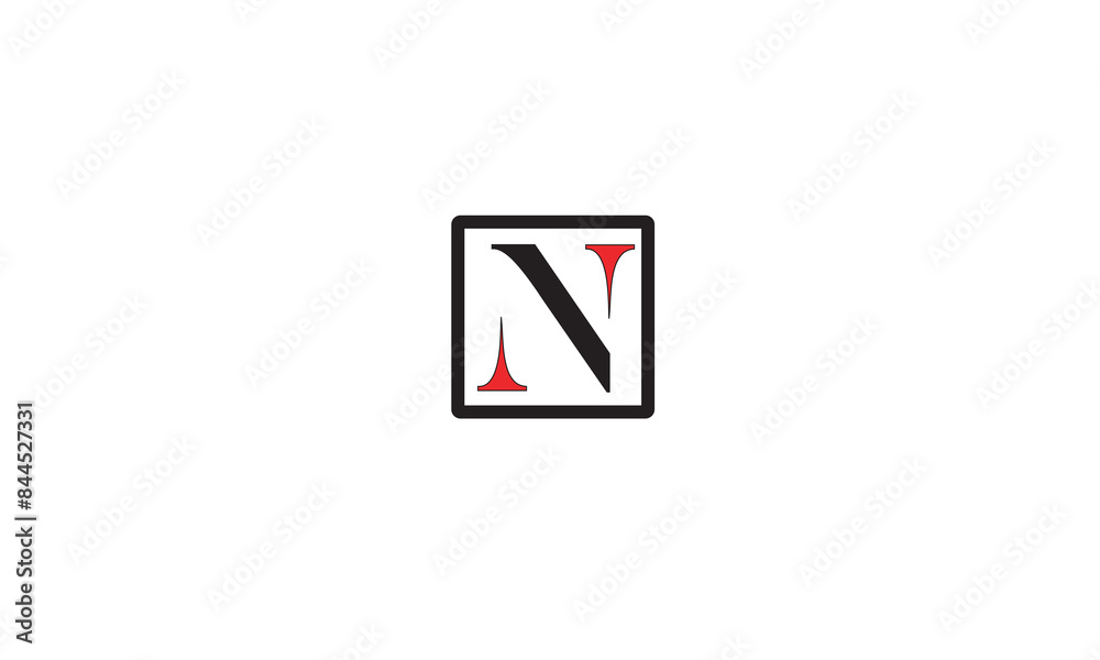  N, NN, N Abstract Letters Logo Monogram