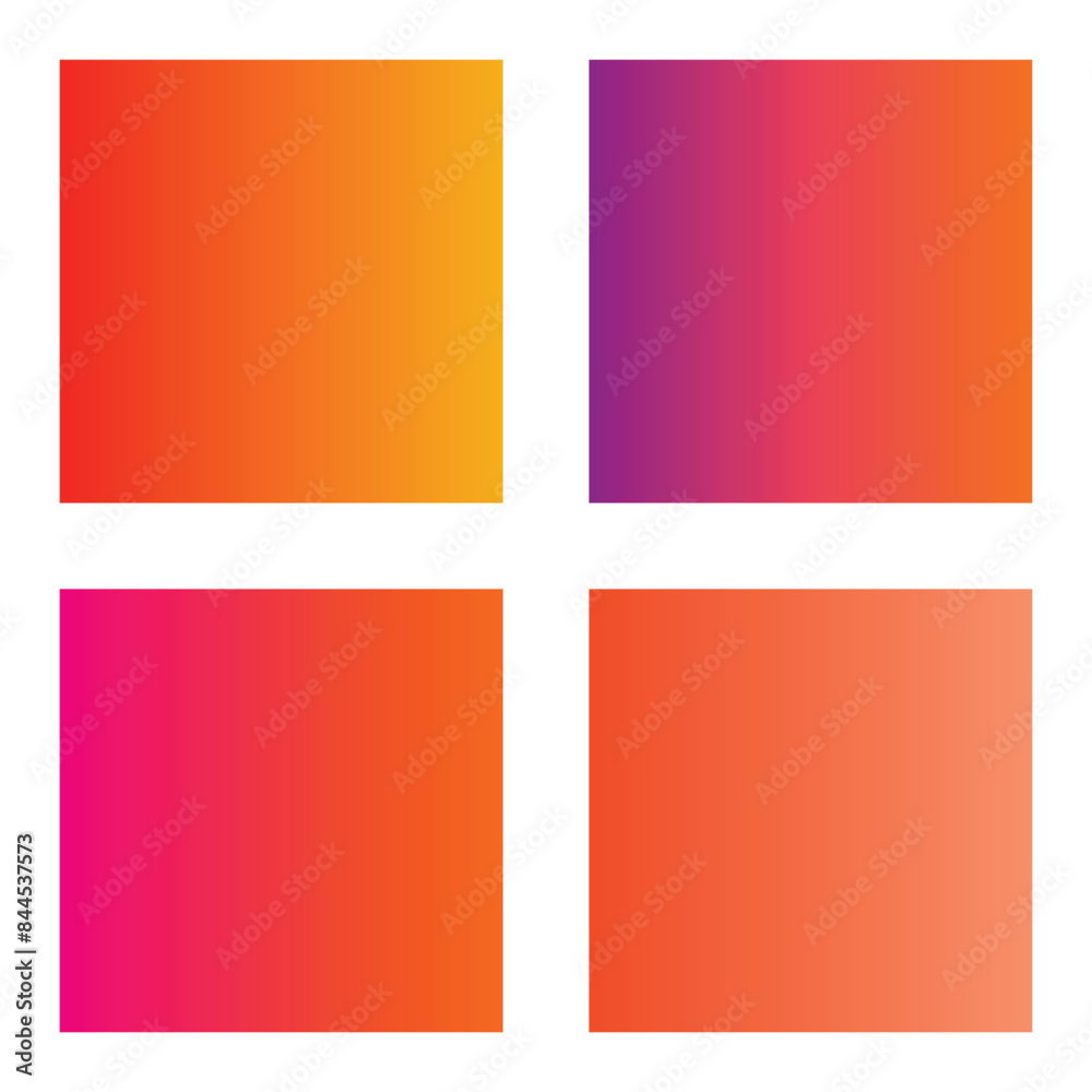Fototapeta premium gradient color palettes. 