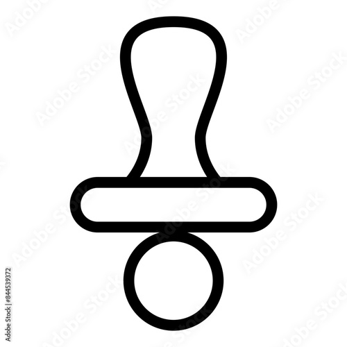 pacifier baby, toddler, child ,, icon
