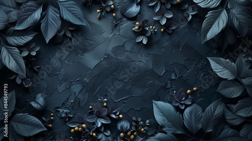 Mystical Black Backgrounds for Fantasy Themes