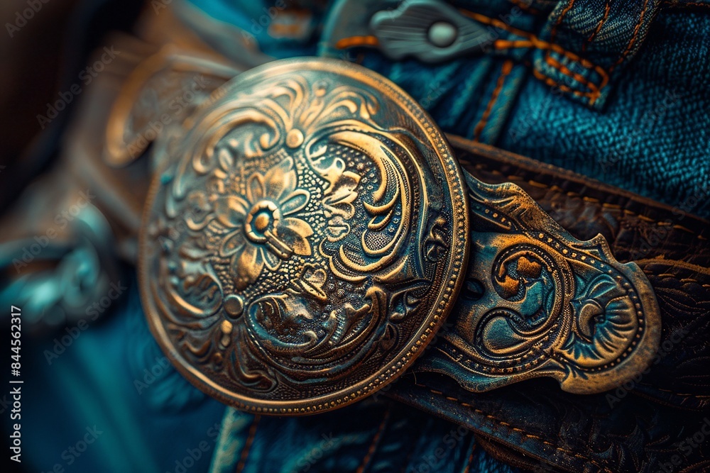 Discover the intricate beauty of a cowboy belt buckle, featuring detailed engravings and masterful metalwork craftsmanship that exemplify the essence of Western elegance and tradition. Discover the intricate beauty of a cowboy belt buckle, featuring detailed engravings and masterful metalwork craftsmanship that exemplify the essence of Western elegance and tradition.
