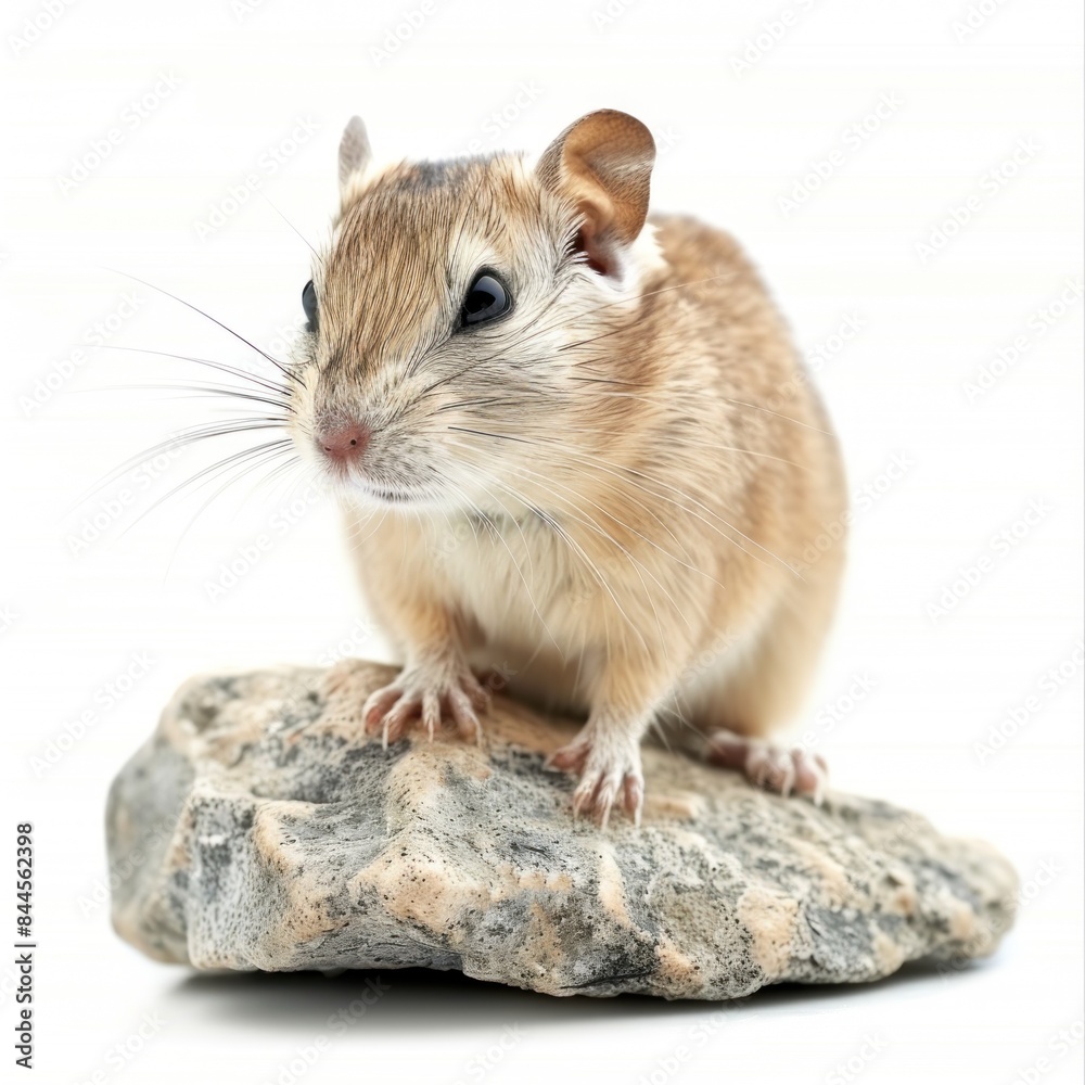 Gerbil isolated on white background Gerbil isolated on white background