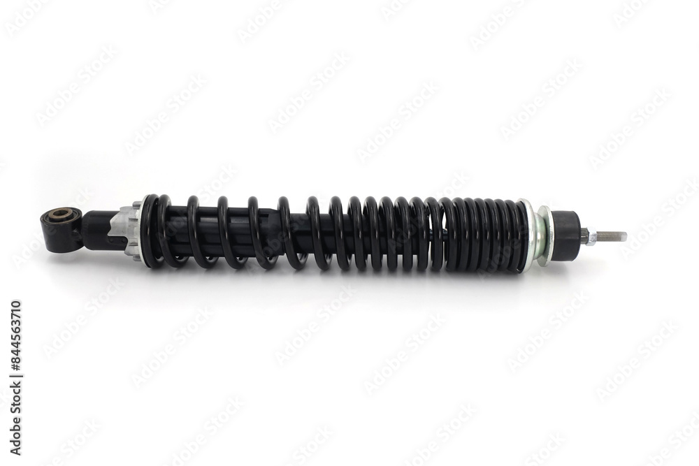 scooter rear shock breaker isolated on a white background scooter rear shock breaker isolated on a white background