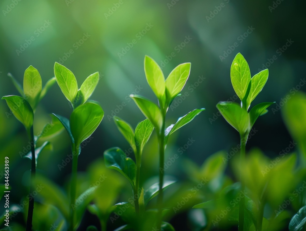 Fresh green sprouts bask in sunlight, symbolizing growth, renewal, and new beginnings. Fresh green sprouts bask in sunlight, symbolizing growth, renewal, and new beginnings.