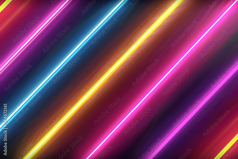 Colorful neon lines creating a dynamic pattern against a sleek black background, showcasing modern and vibrant design. Colorful neon lines creating a dynamic pattern against a sleek black background, showcasing modern and vibrant design.