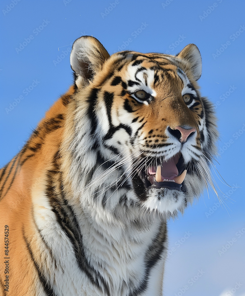 Obraz premium photo for Siberian Tiger head