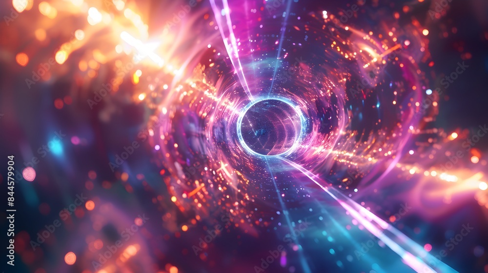 Fototapeta premium Hyperspace Stars Travel Backgrounds