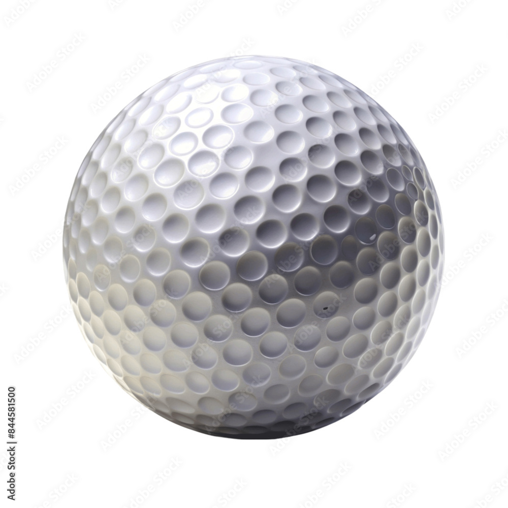 A golf ball isolated on transparent background. A golf ball isolated on transparent background.