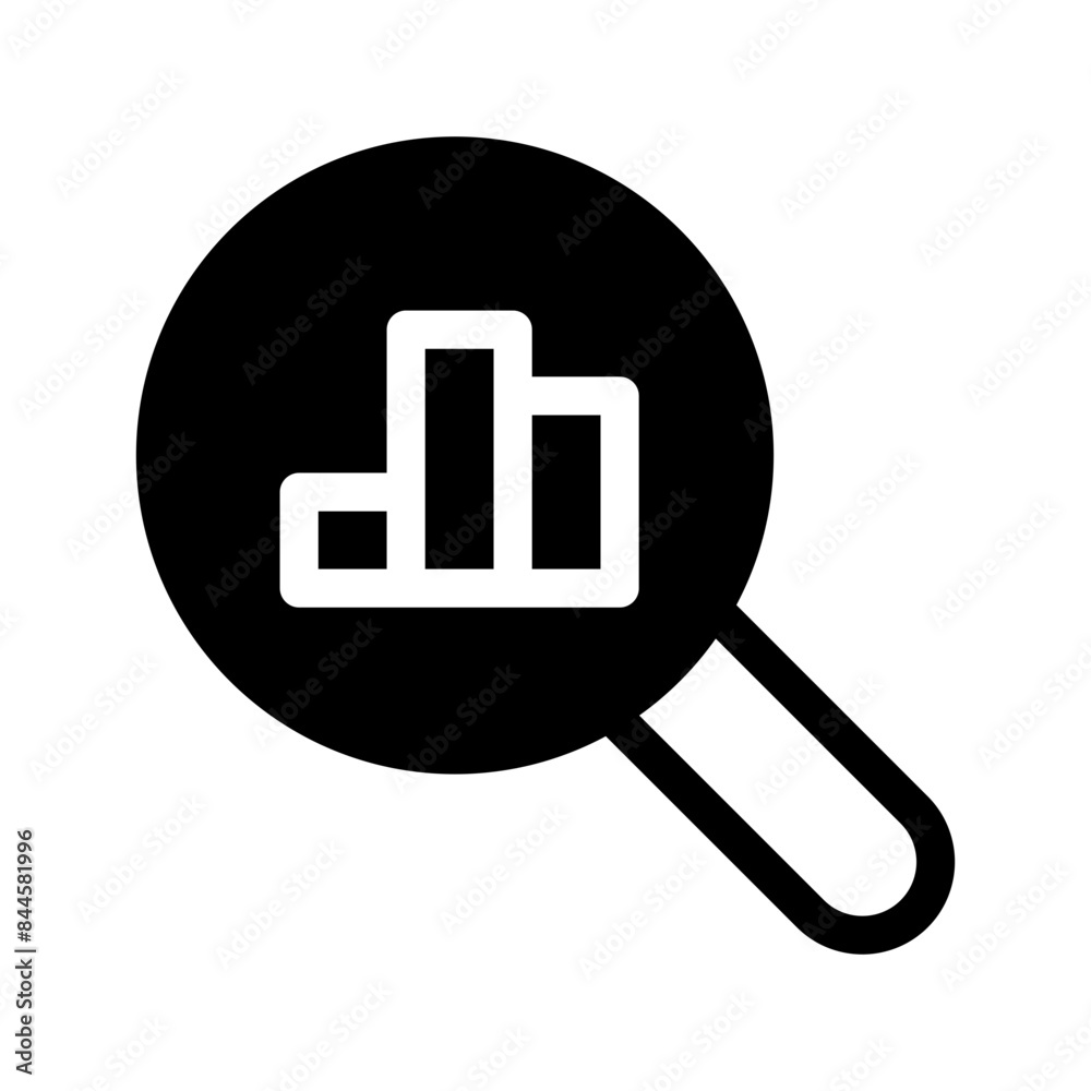 Analysis Icon Vector Symbol Design Illustration