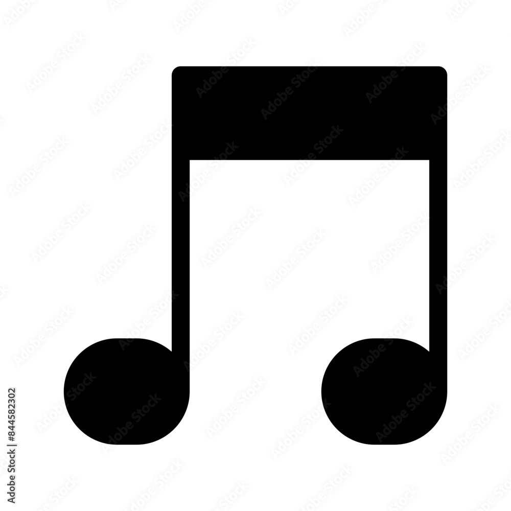 Music Notes Icon Vector Symbol Design Illustration Music Notes Icon Vector Symbol Design Illustration