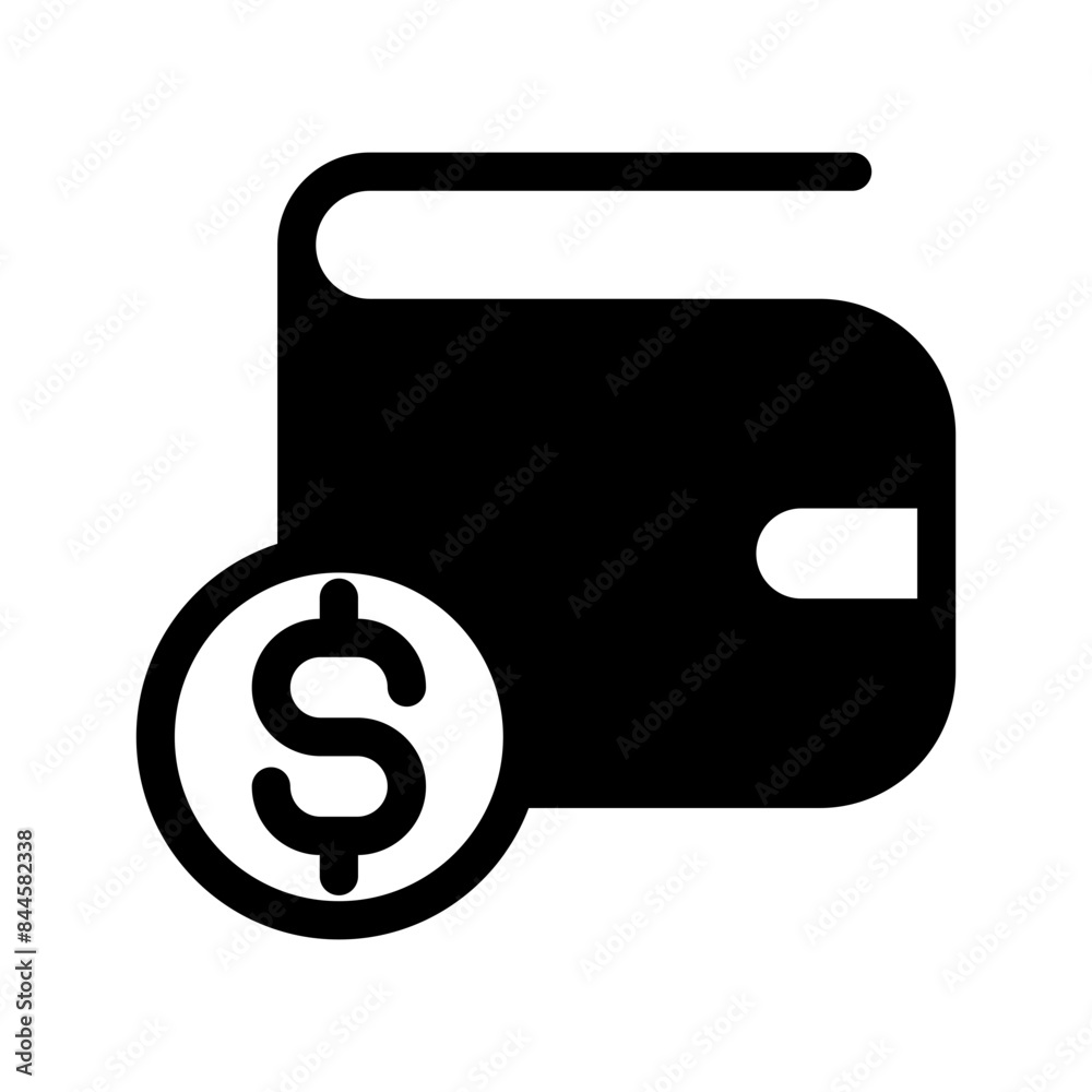 Wallet Icon Vector Symbol Design Illustration Wallet Icon Vector Symbol Design Illustration