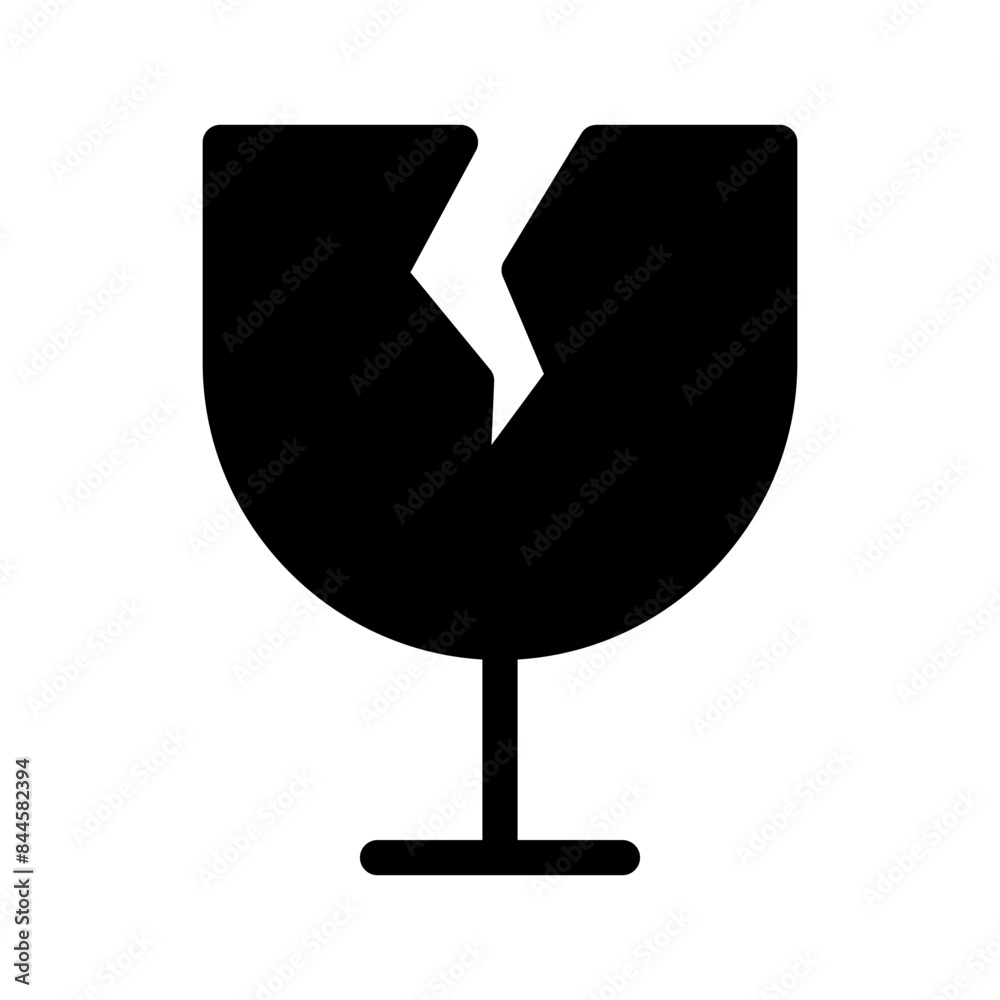 Fragile Icon Vector Symbol Design Illustration Fragile Icon Vector Symbol Design Illustration