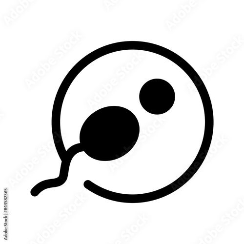Sperm Icon Vector Symbol Design Illustration
