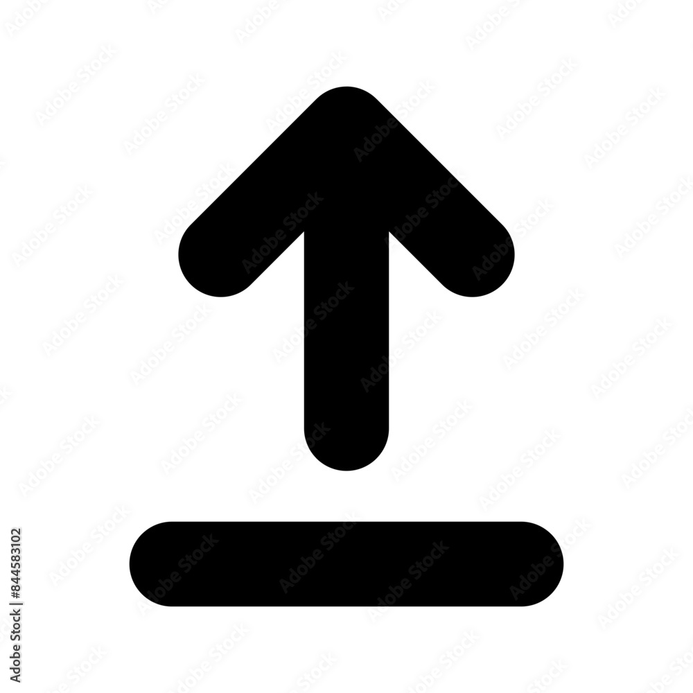 Upload Icon Vector Symbol Design Illustration Upload Icon Vector Symbol Design Illustration