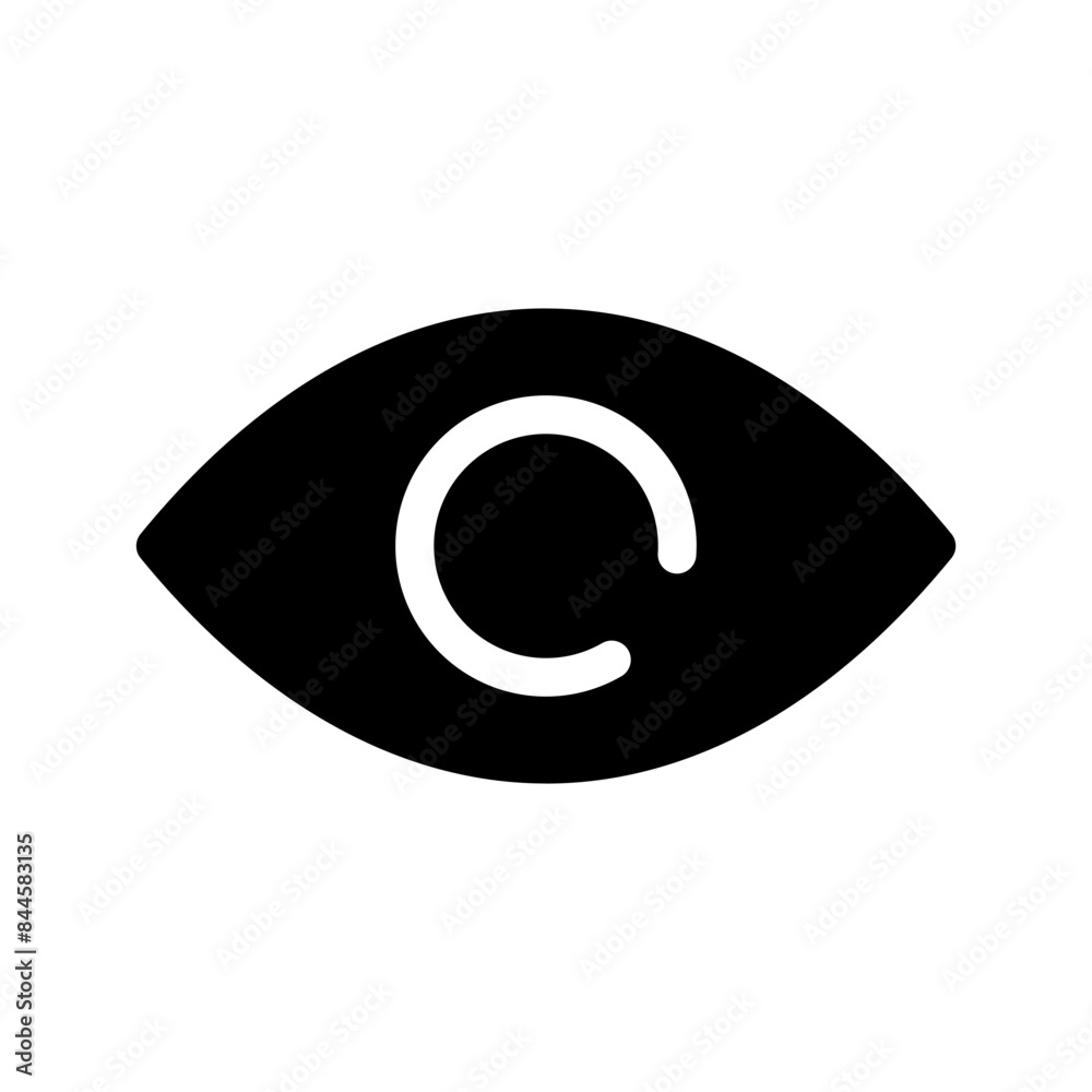 Show Icon Vector Symbol Design Illustration