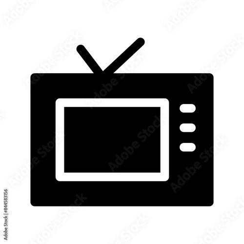 Television Icon Vector Symbol Design Illustration