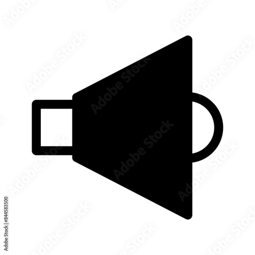 Loudspeaker Icon Vector Symbol Design Illustration
