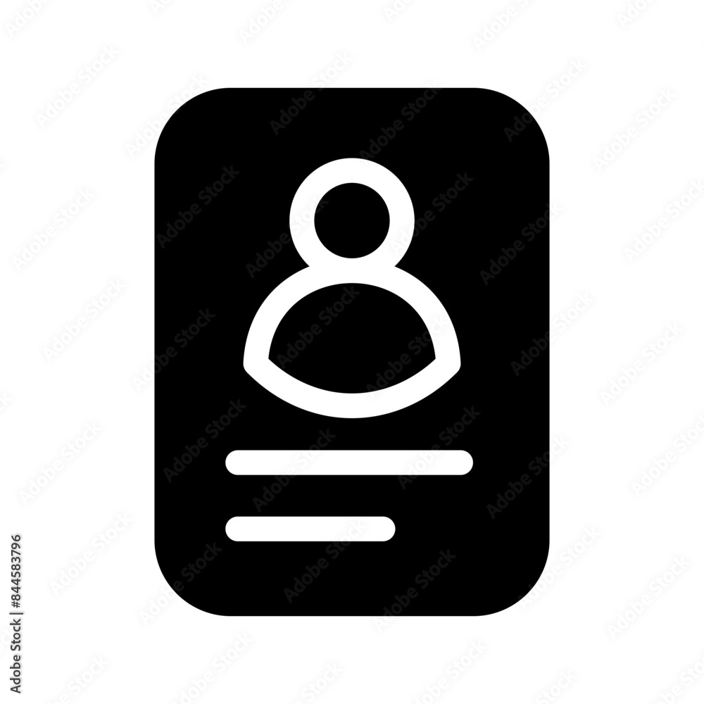 Profile Icon Vector Symbol Design Illustration