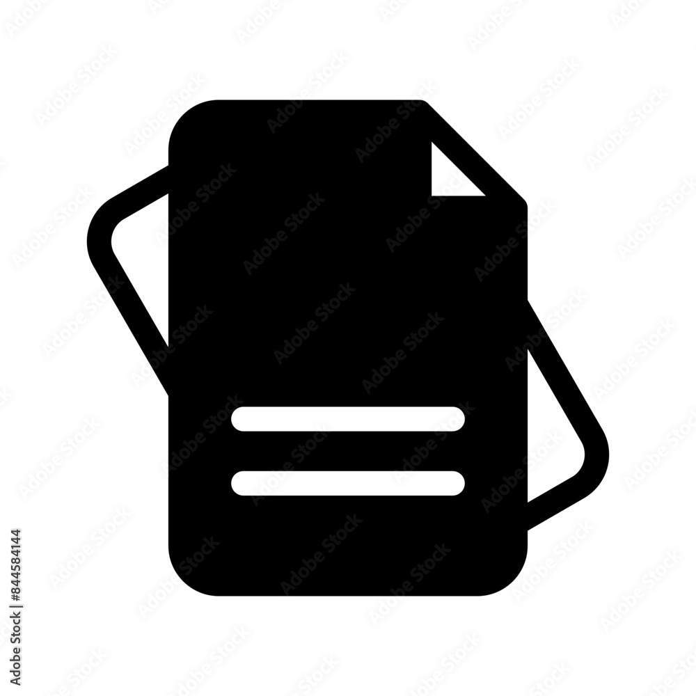 Paper Icon Vector Symbol Design Illustration Paper Icon Vector Symbol Design Illustration