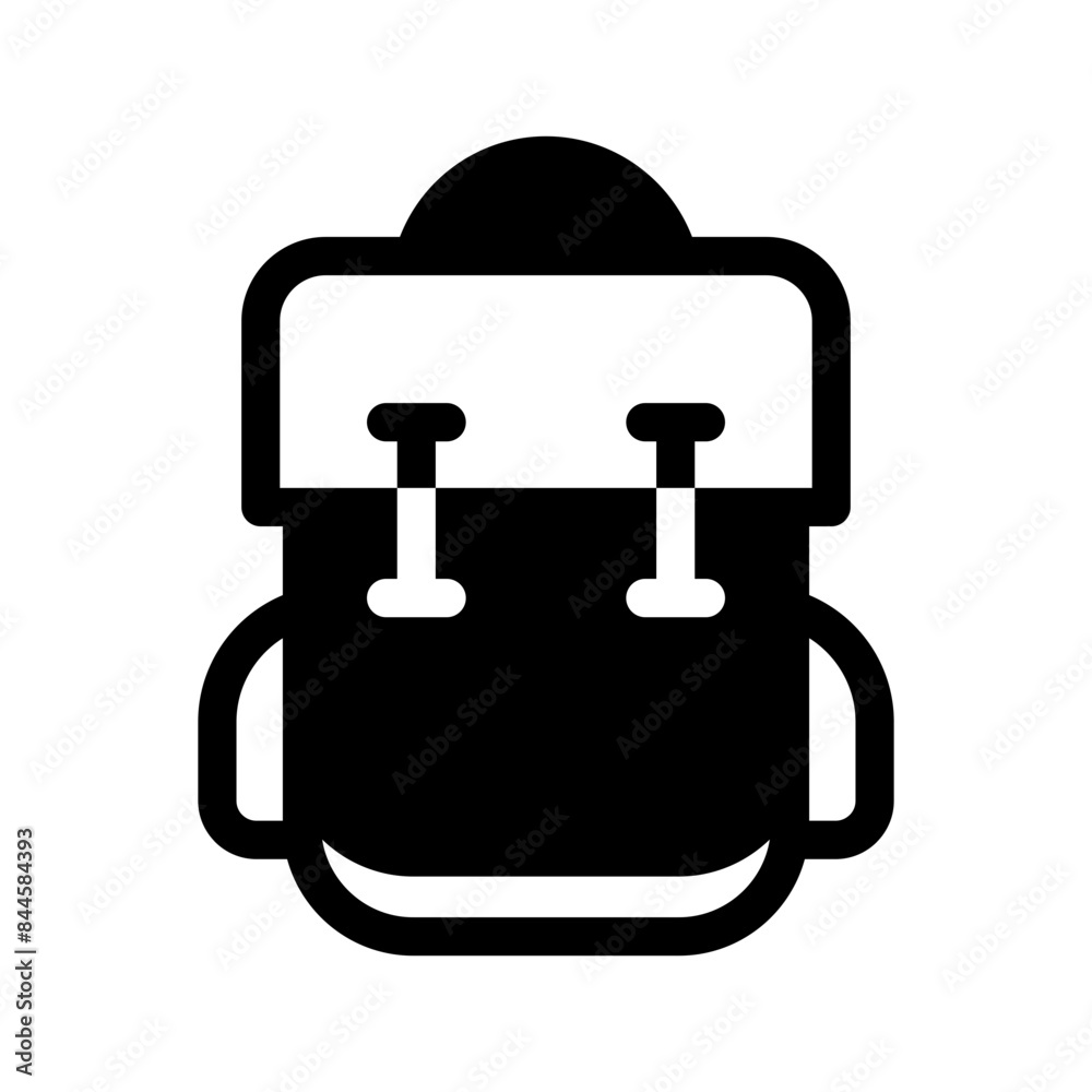 School Bag Icon Vector Symbol Design Illustration School Bag Icon Vector Symbol Design Illustration