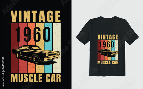 Car T shirt design 