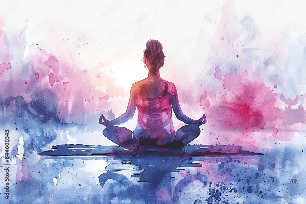 In meditation: Mantra - A sacred practice for spiritual growth and focus. In meditation: Mantra - A sacred practice for spiritual growth and focus.
