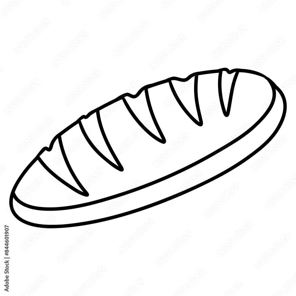 illustration of a bread illustration of a bread