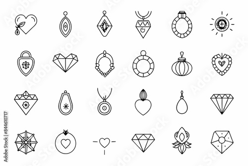 icons gemstones
