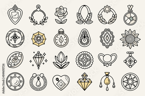 icons gemstones