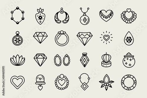 icons gemstones