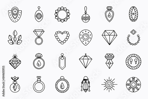 icons gemstones