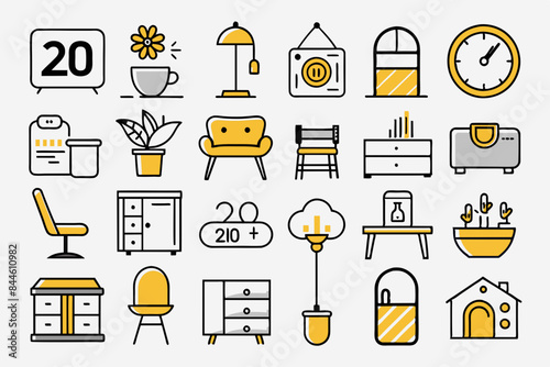 home icons set
